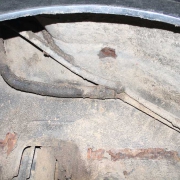 Bal hátsó doblemez korroziója Bal hátsó doblemez korroziója